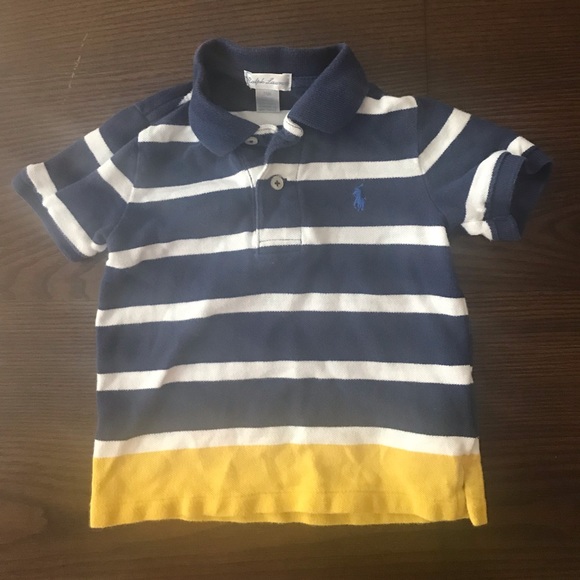 Polo Ralph Lauren Other - Polo Ralph Lauren Boys Cotton Mesh Polo Shirt 24 M